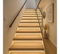 Striscia Di Luce USB Lampada Da Gradini Retroilluminazione 200 Cm Set Di 4 [EEK: Inaditato]