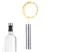 Striscia di luci a LED a forma di sughero per bottiglie, tappo di sughero a batteria, per barattoli, matrimoni e decorazioni per la casa, illuminazione d'atmosfera festiva per interni ed esterni