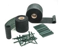 Striscia Di Privacy HDPE 19Cm X 70M Verde Binari Di Fissaggio A Doppio Filo