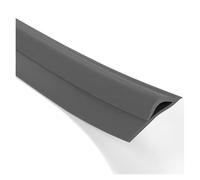Striscia Di Protezione Autoadesiva For Bordi Di Tappeti, Striscia Di Transizione Antiscivolo In PVC Flessibile For Pavimenti, For Transizioni Tra Porte E Pavimenti(Black,3m)