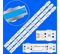 Striscia di retroilluminazione a LED 8 led per 50UK6520PSA 50UK6520 50UK6510PSF 50UK6510 50UK6500 50UK6470PLC HC500DQN-VCUR/L 50UK63/65_INX