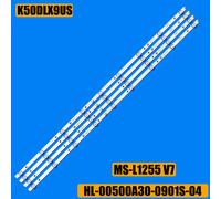 Striscia di retroilluminazione a LED 9 lampade per CT-8250 UHD K50DLX9US PU50S7XL MS-L1255 V7 CX500DLEDEM HL-00500A30-0901S-04 50LEM-1027/FTS2C 1070