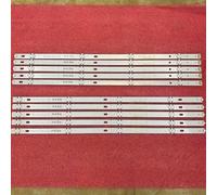 Striscia di retroilluminazione a LED Compatibile con 55uk6100yva 55uk6100 55UJ6309 55UJ6300 55UJ635V 55UJ634V 55UJ630V 55LJ55 55UJ63_A B 55UJ635T 55UJ630A e modelli simili(5 Kit For 5 TV)