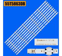 Striscia di retroilluminazione a LED per 55V5863DG 55T6863DB 55V5863DA 55VL3A6 55UD8400 TX55GXW584 55HK25T74U L55UE19 55UHL960 LT-55VU63 55UD8500