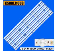Striscia di retroilluminazione a LED per SN58LEDJ203/0216 58LEDJ203 58tvulin 584k01 CELED58419B7 AX58LEDJ203 TVLED584K01 AX58LEDJ203/0216
