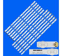 Striscia di retroilluminazione a LED per UE50JU7502T UE50JU7505T UE50JU7580T UE50JU7590T UE50KU6290 UE50KU6300 UE50KU630D UE50KU630DF UE50MU6070