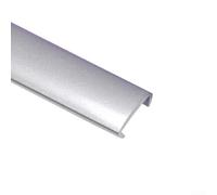 Striscia di ricambio fai da te per pagaia da 16 mm con poliuretano termoplastico leggero per una protezione di lunga durata (argento)