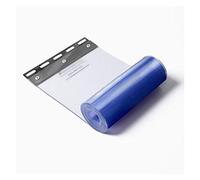 Striscia di ricambio in PVC - 2 m di lunghezza - resistente striscia trasparente per porte per celle frigorifere, magazzini e macellerie - 200 mm x 2 mm - PVC per alimenti senza ftalati