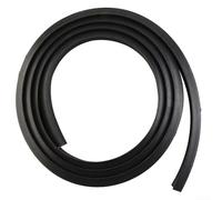 Striscia di ritenzione idrica in silicone da 2 m, perfetta per perdite d'acqua in cucine e bagni (nero)