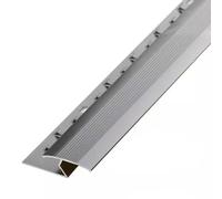 Striscia di rivestimento per bordi in lega di alluminio, strisce di transizione per pavimenti da moquette a piastrelle/laminato/vinile striscia per soglia del pavimento multifunzione copertura fessure