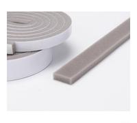 Striscia di schiuma isolante acustico per porte e finestre, striscia di tenuta in schiuma di poliuretano da 10 mm per ridurre il rumore e sigillare gli spazi vuoti di aria e polvere, con forte peeling