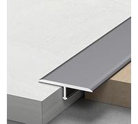 Striscia Di Soglia 90cm, Profilo A T, In Alluminio, Strisce Di Transizione, Profilo Di Transizione Per Dividere Doccia A Pavimento(Gray,6cm/2.36in)