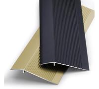 Striscia di Soglia di Posizionamento del Pavimento in Alluminio, Striscia di Rivestimento del Bordo della Soglia del Pavimento, Striscia di Bordo della Moquette per Il Bordo della Po, Gold
