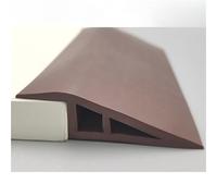 Striscia di soglia, lunga 3,3-10 piedi, for pavimenti in vinile, strisce di transizione for porte, larghezza 1,96 pollici o 2,75 pollici. Si adattano perfettamente a vari stili di arredamento d'intern