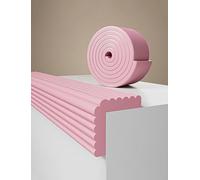 Striscia di spugna anti-collisione, imbottitura murale staccabile e adesiva, imbottitura murale 3D, imbottitura murale for scale, soppalchi, imbottitura morbida angolare (lunghezza 200 cm)(Pink,Width