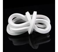 Striscia di spugna in silicone bianco da 5 metri - Guarnizione in gommapiuma da 2x10 mm a 15x25 mm for porte, finestre e altro(5X30mm)