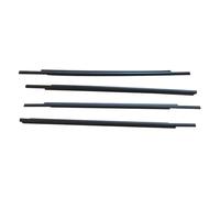 Striscia di tenuta 4 Pezzi Guarnizione Esterna Finestrino Porta Laterale Per Per Outlander 2007 2008 2009 2010-2018(Style 2)