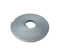 Striscia di tenuta a spazzola, Guarnizione autoadesiva in feltro for porte e finestre, multicolore, dimensioni multiple(Gray,Width 0.9CM*Height 2.3CM*Length 2000CM)
