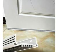 Striscia Di Tenuta A Spazzola Per Porte, Lunga 93 Cm | Facile Da Adattare, Adatto A Porte Con Spessore Di 5,5-8 Cm; Blocca Fumo, Polvere E Luce Sotto La Porta