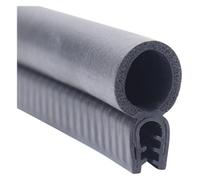 Striscia di tenuta a U, guarnizione di rifinitura, Striscia di tenuta in gomma a forma di U con bolla superiore 3,28 piedi Guarnizione nera for portiera auto for auto, barche, camion(35mm x 10mm)