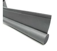 Striscia di tenuta antivento per porta, impermeabile, sottovento, striscia di tenuta fonoassorbente, striscia di tenuta in schiuma regolabile, 2-grigio-96 cm di lunghezza