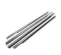 Striscia di Tenuta Auto Porta di Vetro Guarnizione in Gomma Strisce Meteo Finestra Trim Guarnizione per Citroen per Elysee 2014 2015 2016 di Tenuta Guarnizioni Finestrini Sportello(Chrome)