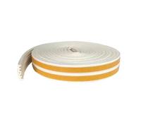 Striscia di tenuta autoadesiva tipo D da 5/10 m, guarnizione for porte e finestre, guarnizione in schiuma di gomma fonoassorbente, striscia di collisione sigillata(Gray-D,5m)