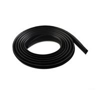 Striscia di tenuta del bordo della porta in gomma nera, Striscia di riduzione del rumore Weatherstrip, 2 Meter Auto Door Seal Tape, Striscia di riduzione del rumore Weatherstrip,