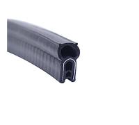 Striscia di tenuta della porta, Striscia di tenuta in gomma, Guarnizione di tenuta insonorizzante for auto, 6,56 piedi con bolla superiore, for auto, camion e barche, altezza x larghezza(20mm x 9mm)