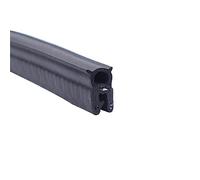 Striscia di tenuta della porta, Striscia di tenuta in gomma, Guarnizione di tenuta insonorizzante for auto, 6,56 piedi con bolla superiore, for auto, camion e barche, altezza x larghezza(17mm x 8mm)