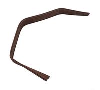 Striscia di tenuta flessibile in PVC per fessure, sotto la porta, antivento, impermeabile, insonorizzante, resistente alle intemperie, per la casa, 96 cm (marrone)