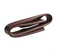 Striscia di tenuta flessibile sotto la porta in PVC per una lunga durata della prevenzione del vento e del rumore con caratteristiche impermeabili (marrone)