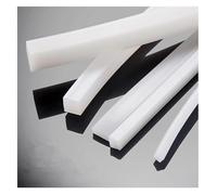 Striscia di tenuta for la casa, striscia in gomma siliconica solida da 5 m quadrata resistente al calore(5m 6 * 6Mm)