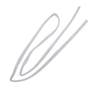 Striscia di tenuta impermeabile a forma di H per porte dello schermo della doccia, 3 misure, lunghezza 3 metri, materiale in gomma per una tenuta efficace (altezza 10 mm)