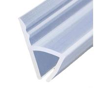 Striscia di tenuta impermeabile in silicone a forma di H per bagno, doccia e porta dello schermo, materiale in gomma con larghezza multipla per un efficace arresto delle perdite (3)