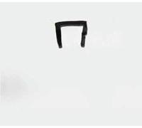 Striscia di tenuta in gomma a forma di U da 1 m, protezione per bordi, pannelli in vetro, metallo, legno, lamiera, protezione paraurti per ante e armadietti, bordo quadrato da 16x14,0 mm