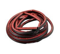 Striscia di tenuta in gomma for bagagliaio della porta, tipo D, guarnizioni impermeabili antipolvere universali for isolamento acustico for auto, for furgone SUV pick-up automatico(5 metres)