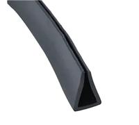 Striscia di tenuta in gomma nera a forma di U for la protezione dei bordi e degli angoli delle portiere dell'auto, diverse dimensioni(8MMX13MMX3METERS)