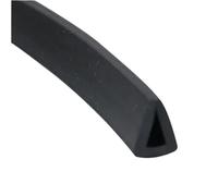 Striscia di tenuta in gomma nera a forma di U for la protezione dei bordi e degli angoli delle portiere dell'auto, diverse dimensioni(7MMX9MMX1METER)