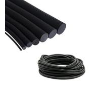 Striscia di tenuta in gomma nitrilica da 1-10 metri Cilindro solido nero Rotondo O-Bar Guarnizione Resistenza all'olio Diametro 1-30mm-4.0mmx5m