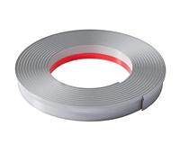 Striscia di tenuta in gomma per porte e battenti, 2 m/per 4 m, insonorizzante, antivento, impermeabile, ad alta resilienza, isolamento per porte di sicurezza, patio, scorrevoli e armadi, bianco o