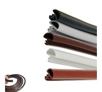 Striscia di tenuta in gomma resistente alle intemperie per porte e finestre, a risparmio energetico, resistente alle intemperie per un isolamento ottimale