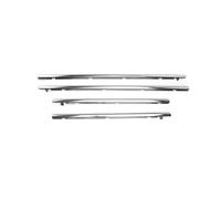 Striscia di Tenuta in Porta Auto Per Acura Per TSX 2009 2010 2011 2012 2013 2014 4x Guarnizione Per Finestrino Esterno Auto Modanatura Per Cintura 72410-TL0-003