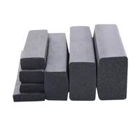 Striscia Di Tenuta In Schiuma Di Gomma EPDM Nera Da 1 M, Guarnizione In Spugna Quadrata For Guarnizione Della Porta Dell'armadio 3x3 Mm 4x4 4x5 4x6 5x6 8x8 10x10 12x12 Mm, 1 Pz(8x8mm)