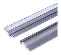 Striscia di tenuta in schiuma spessa autoadesiva blocca spifferi per finestre per un'efficace esclusione degli spifferi e isolamento termico grigio. 50m