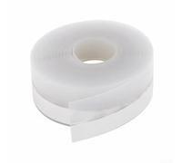 Striscia di tenuta in silicone resistente alle intemperie, 5 m, per fessure delle porte, materiale TPE flessibile con forte resistenza allo strappo e adesione, si adatta a porte senza cornice, vetro