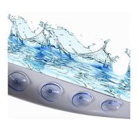 Striscia di tenuta inferiore della porta della doccia, barriera per la diga dell'acqua della soglia della doccia, striscia di tenuta rimovibile per bagno, barriera d'acqua pieghevole per pavimento