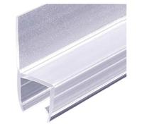 Striscia di tenuta inferiore della porta doccia tipo H in silicone | Doccia da bagno trasparente da 5/16,3/8,1/2 pollici 2X39 pollici: barriera contro le perdite(1/2 inch)