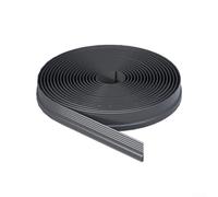 Striscia di tenuta inferiore della porta in materiale TPE per porte scorrevoli e per evitare perdite d'aria e ridurre la trasmissione del rumore all'interno (nero)
