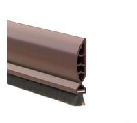 Striscia di tenuta inferiore della porta realizzata in robusto PVC con retro in acrilico, progettata per sigillare spazi vuoti, bloccare correnti d'aria, rumore e insetti, promuove l'efficienza